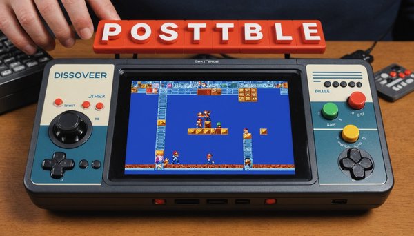 Découvrez la console rétro portable avec 15 000 jeux intégrés !